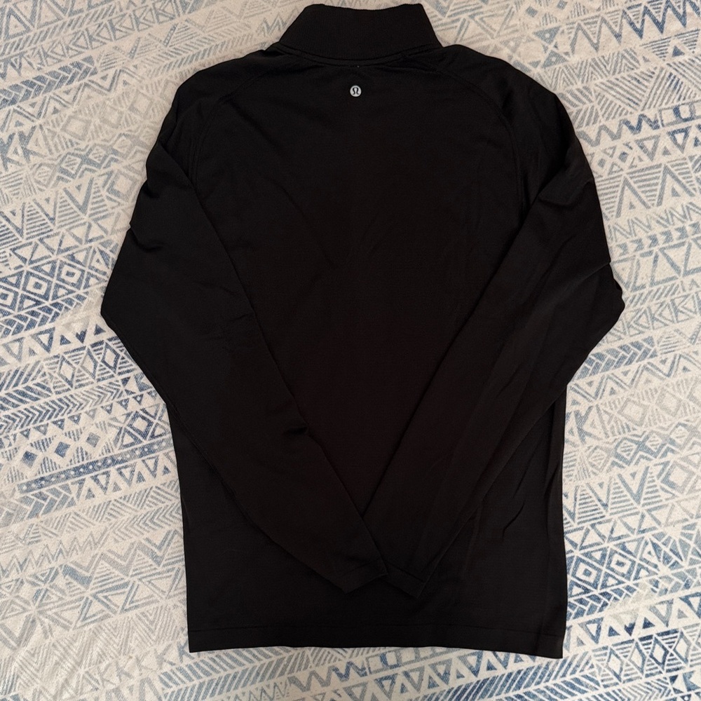 Lululemon Black Quarter-Zip Pullover - Picture 3 of 5
